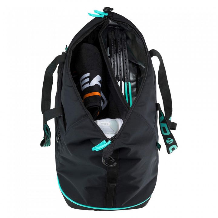 Head Coco Duffle Bag 8R Black / Mint